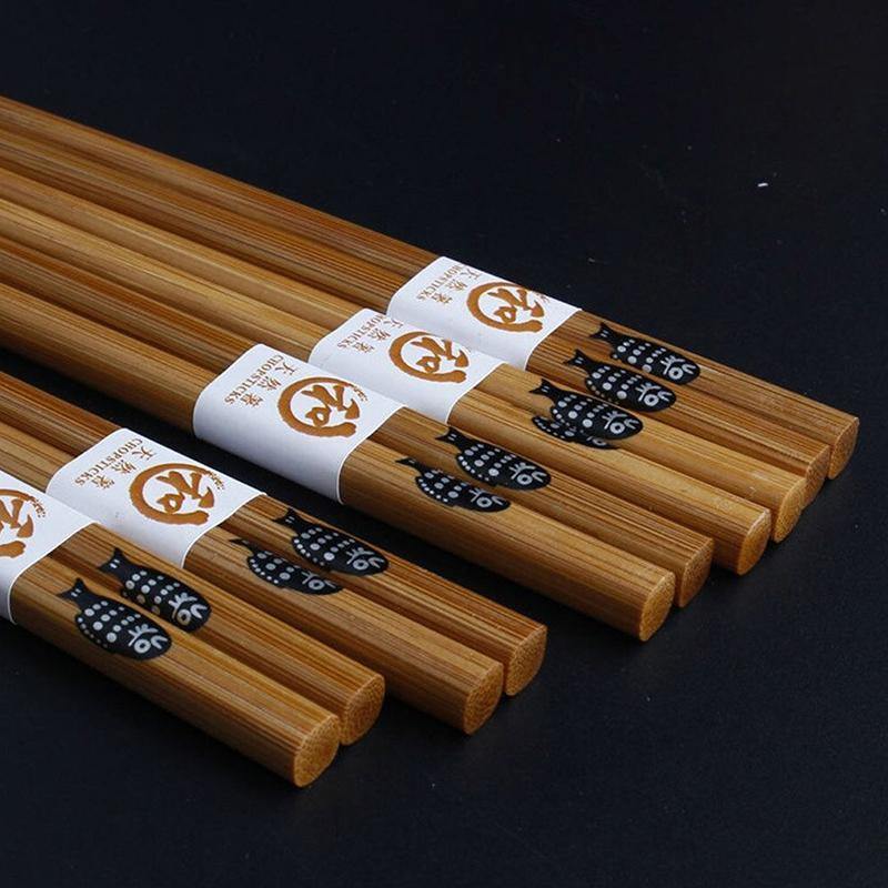 Klastiva‚Ñ¢ Bamboo Chopsticks (Set of 5 Pairs) - Nordic Side -