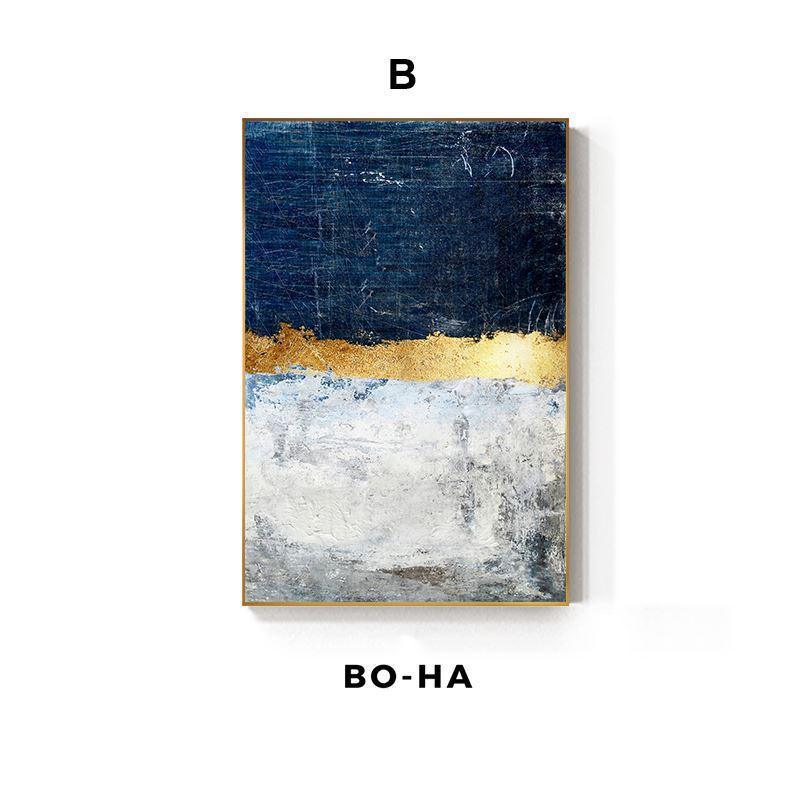 "Aarhus Navy" - Stretched Canvas