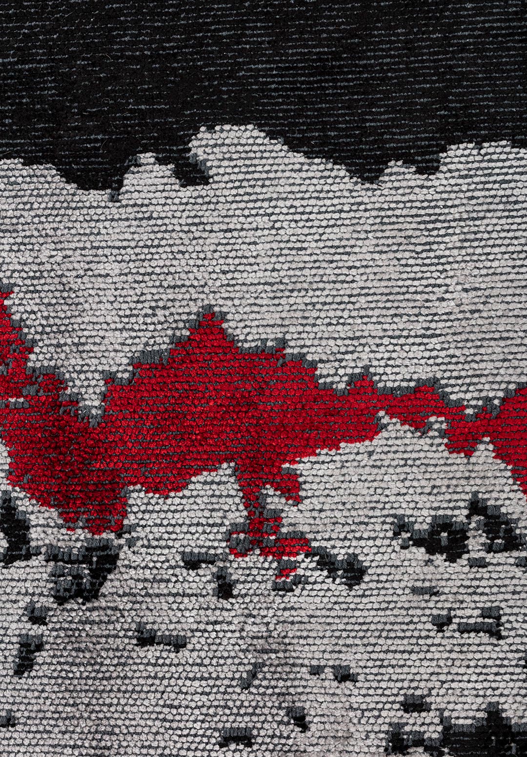 Granada Black - Light Grey Rug