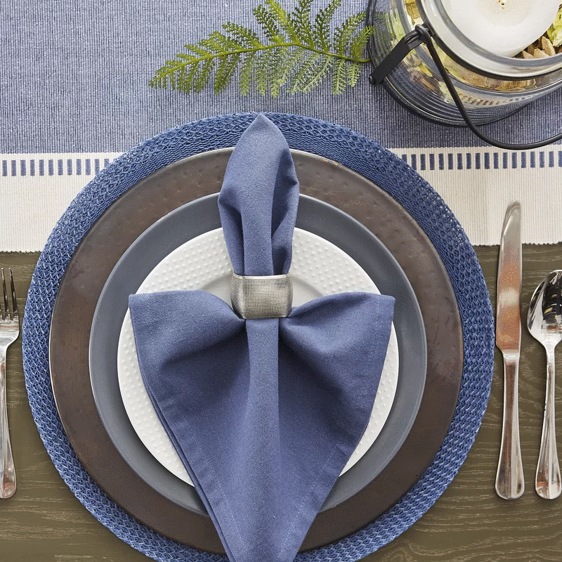 Kandava Cotton Table Runner for Home