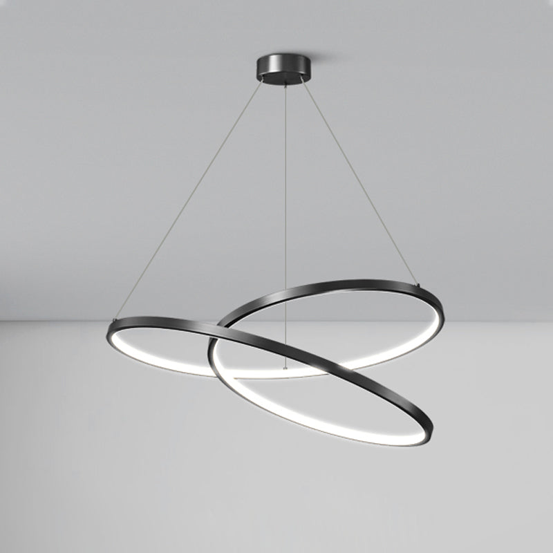 WOMO Brass Swirl Led Pendant Light-WM2354