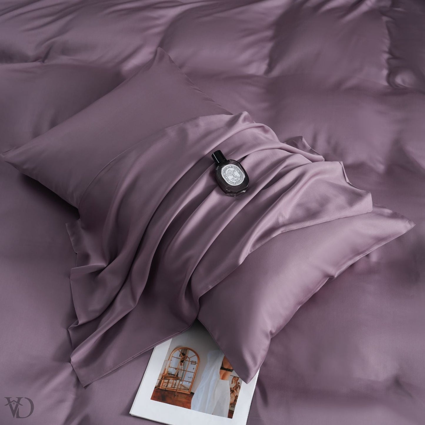 Green Dream Purple Luxury Bamboo Bedding Set
