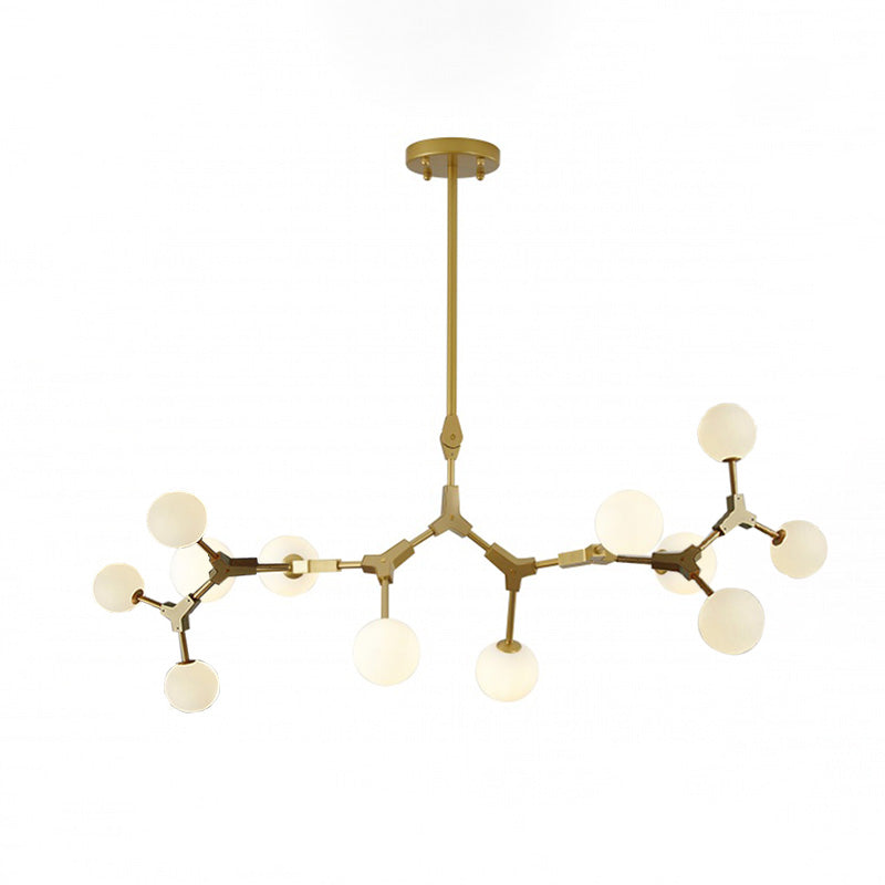 WOMO Branching Bubble Frosted Glass Chandelier-WM2514