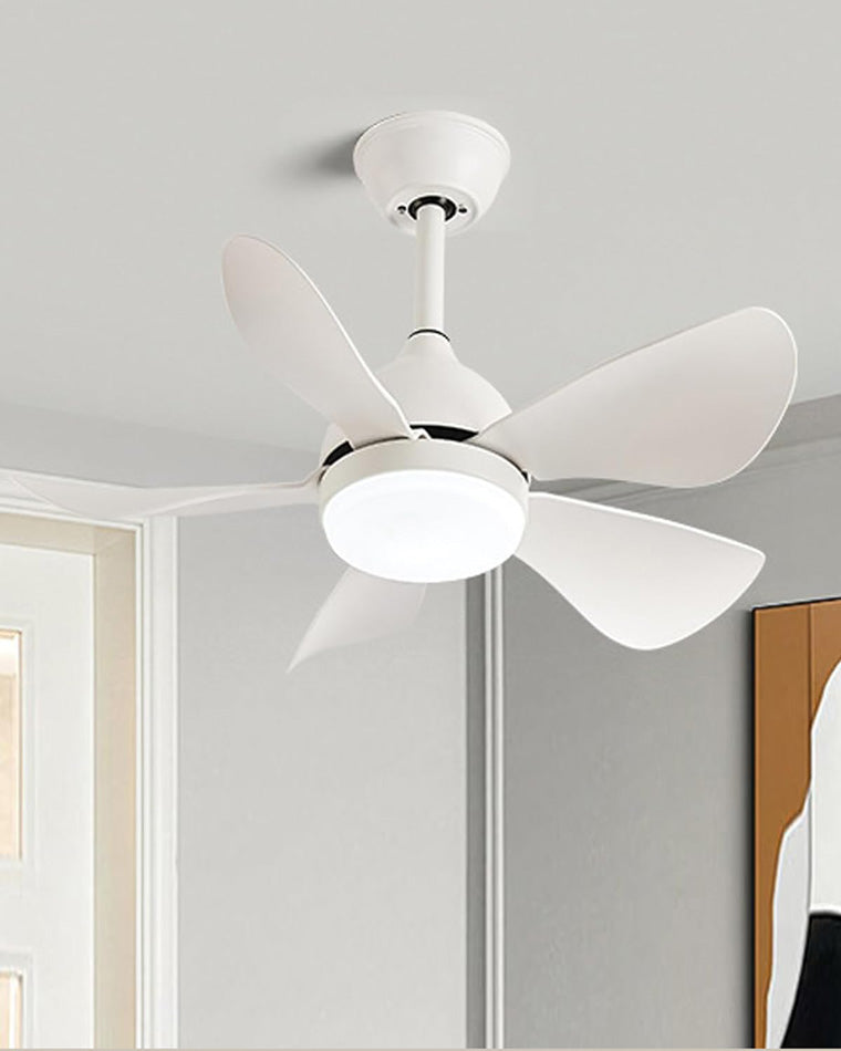 WOMO 5 Blade Small Ceiling Fan Lamp-WM5097