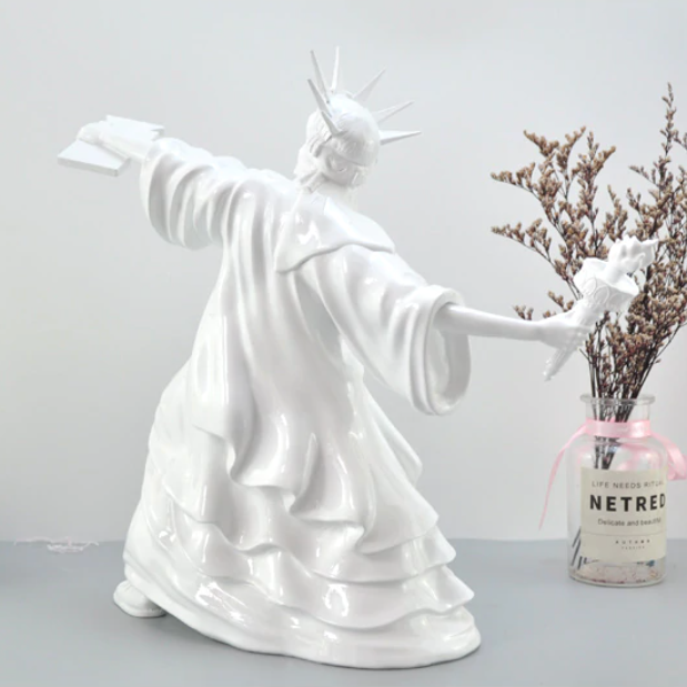Masked Statue of Liberty - Nordic Side -