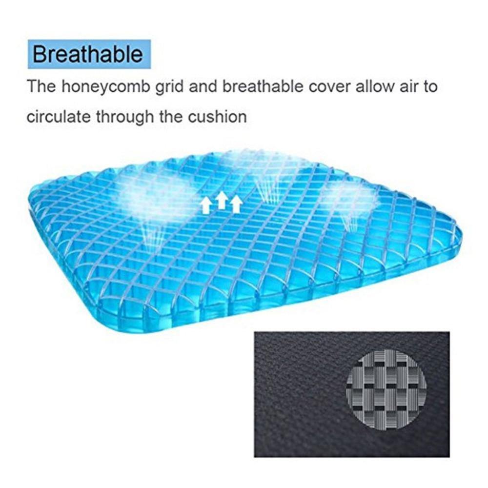 Gel Seat Cushion Support Pad for Chair & Car - Tailbone, Coccyx - Nordic Side - Coccyx seat cushion, egg sitter, egg sitter support cushion, Flexible Gel Seat, gel cushion, gel cushion for ch