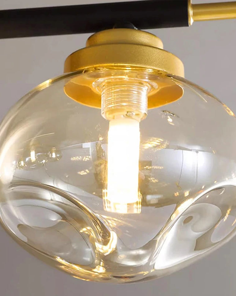 WOMO Blown Glass Flush Mount Chandelier-WM2261