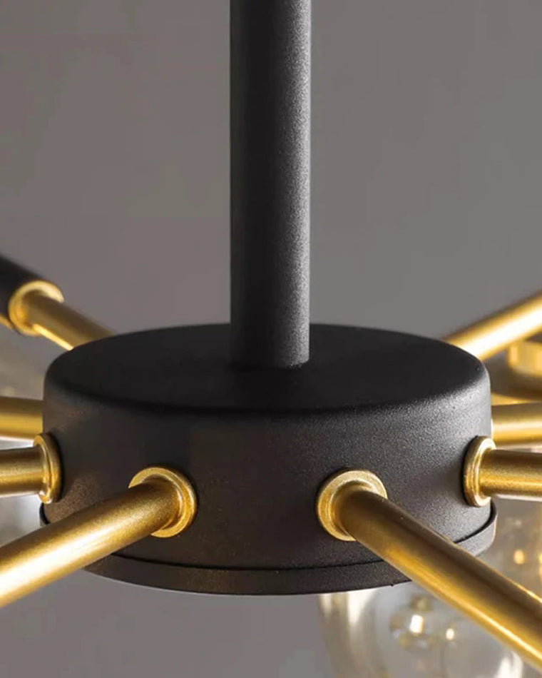 WOMO Blown Glass Flush Mount Chandelier-WM2261