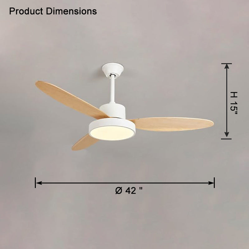 WOMO 3 Blade Ceiling Fan Lamp-WM5132
