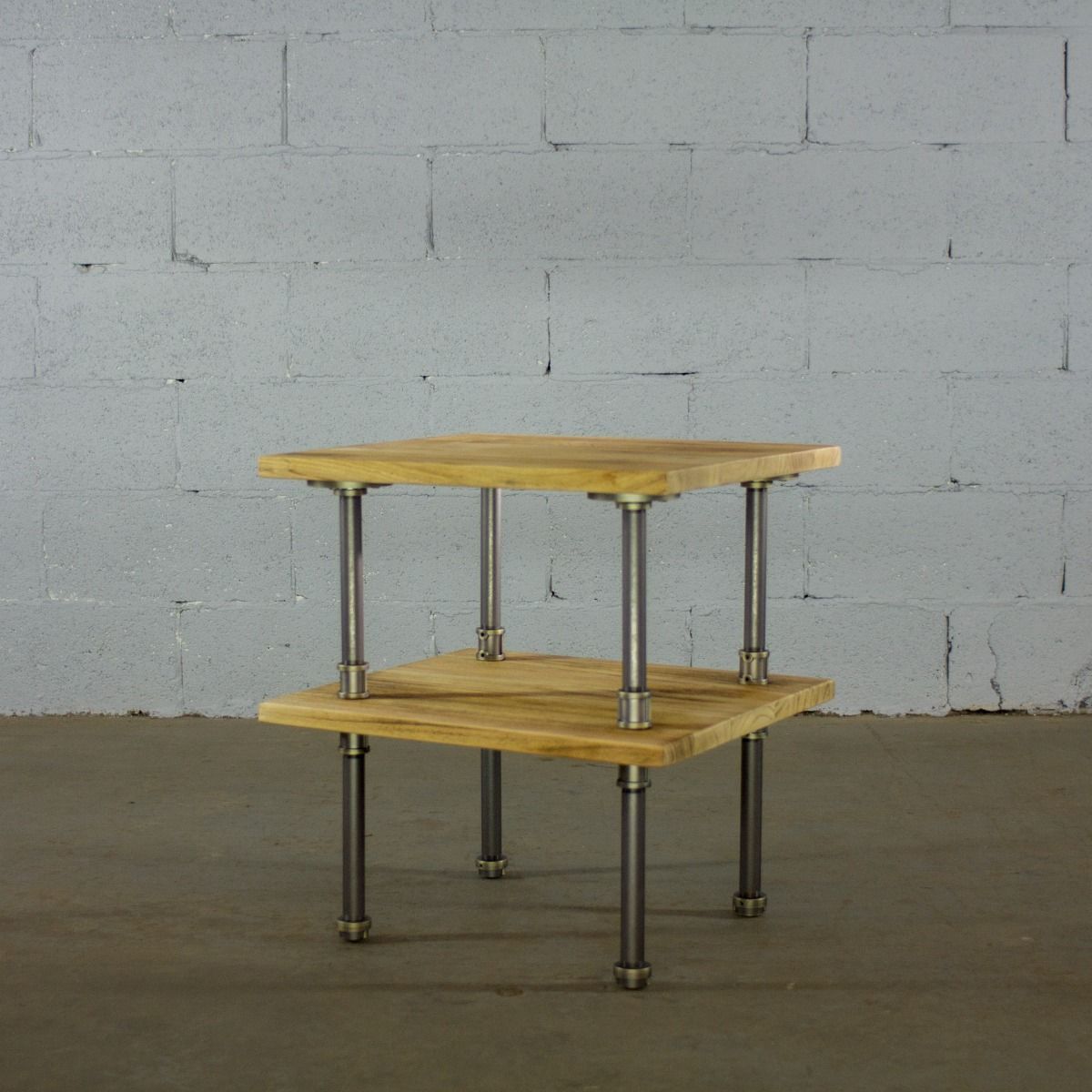 Modern Two Shelf Bedside Table - Nordic Side - 10-17, feed-cl0-over-80-dollars, furniture-pipeline, furniture-tag, US