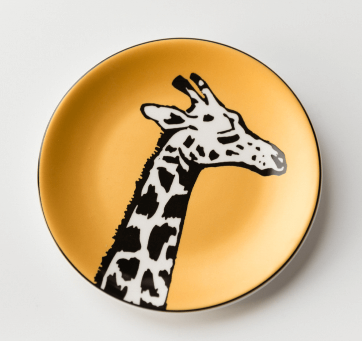 6-inch Golden Animal Plates - Nordic Side -