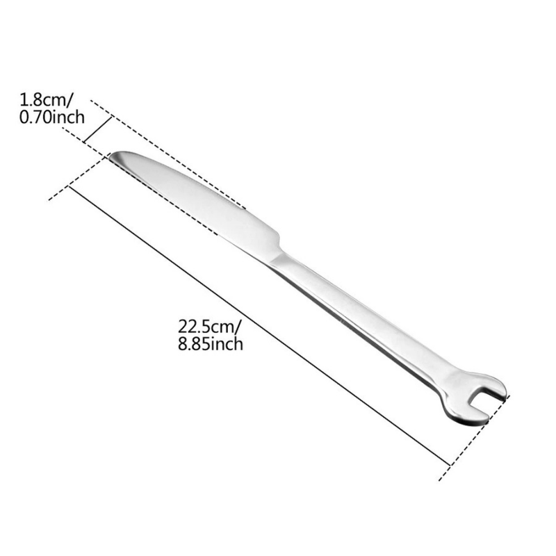 HomeQuill‚Ñ¢ Wrench Design Cutlery - Nordic Side -
