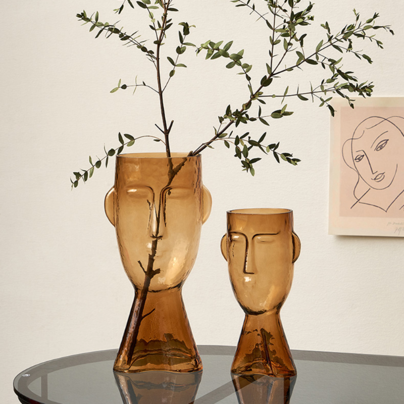 Abstract Face Vase Collection