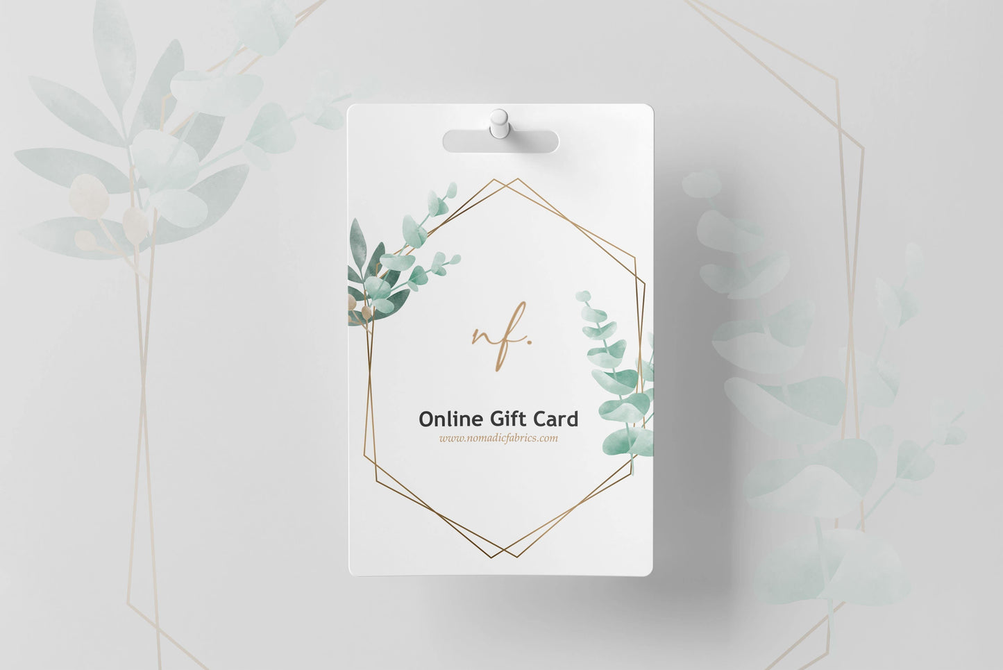 Nomadic Fabrics Gift Card - Nordic Side -