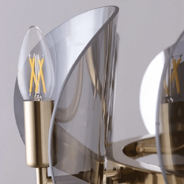 8 - Light Modern Wagon Wheel Chandelier