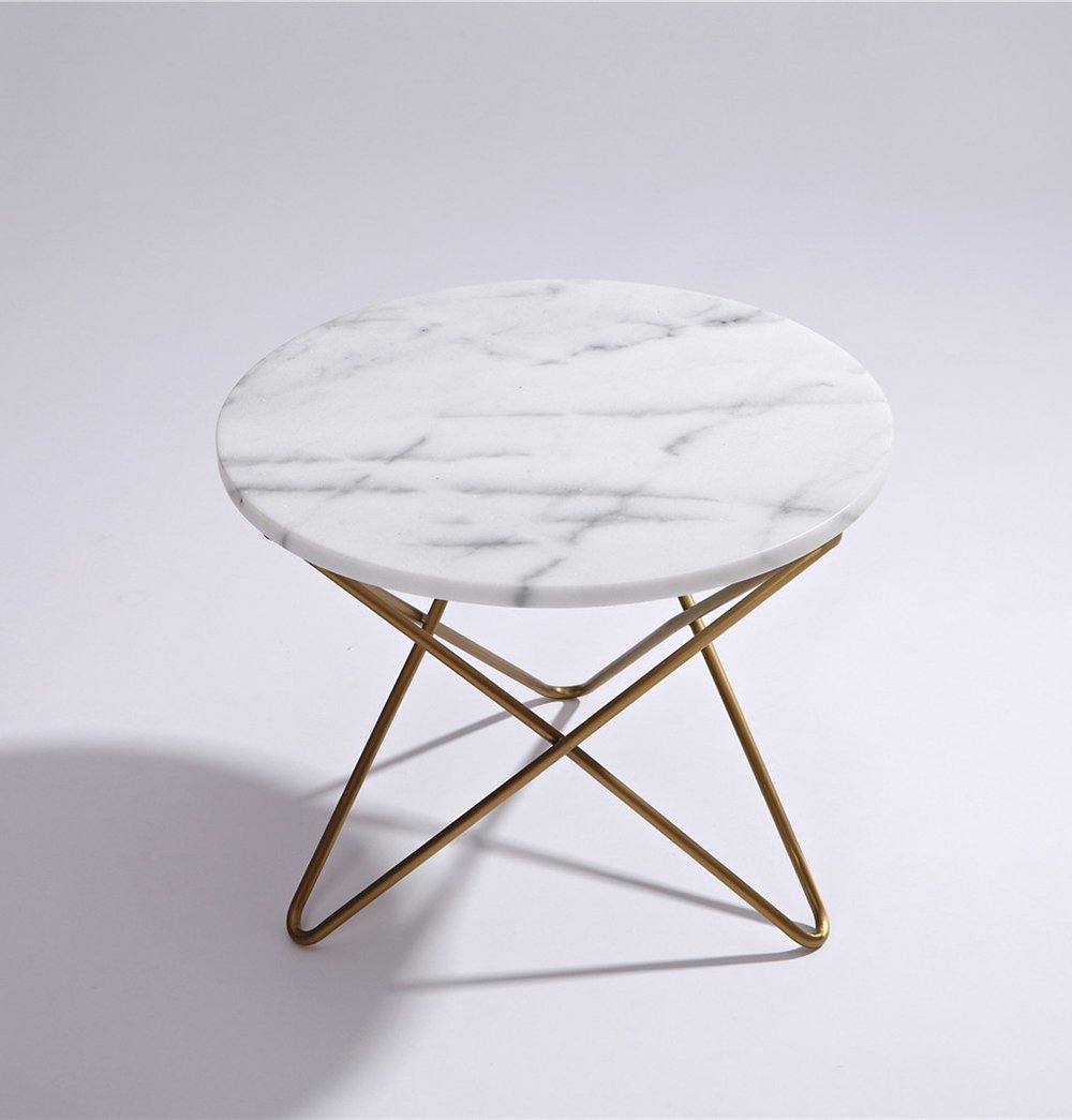 Manon Marble Top Side Table