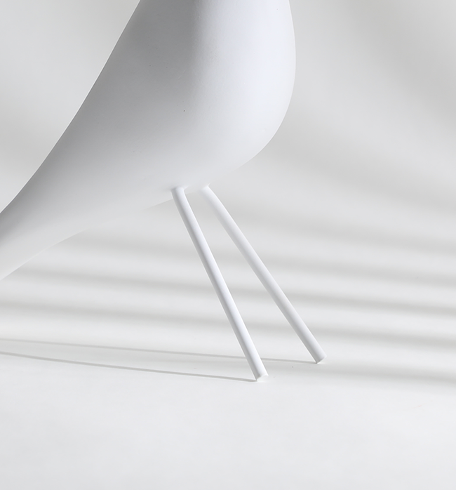 The Chirping Sparrow - White