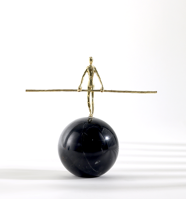 The Balancing Act - Gold/Black
