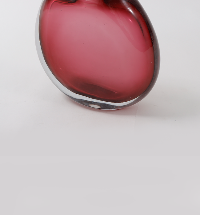 The Savannah Collection Vase Ruby - Large, Red