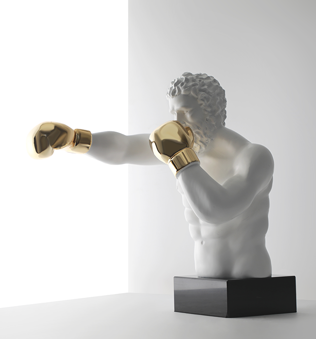 Ares The Boxer - White