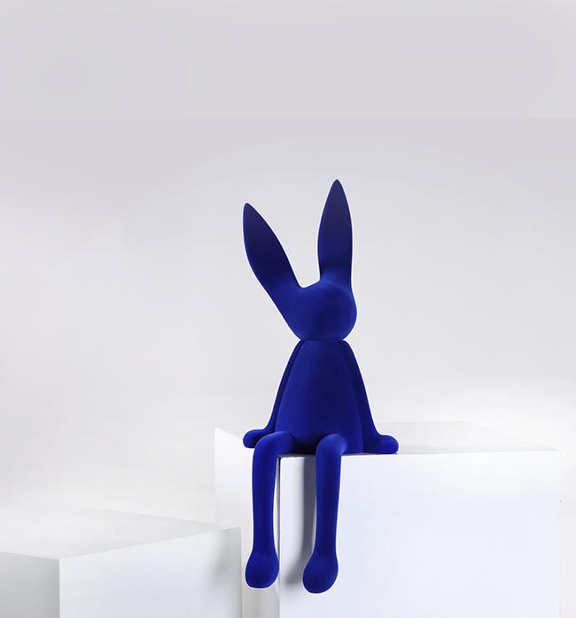 Bunny Bugs - Small, Indigo