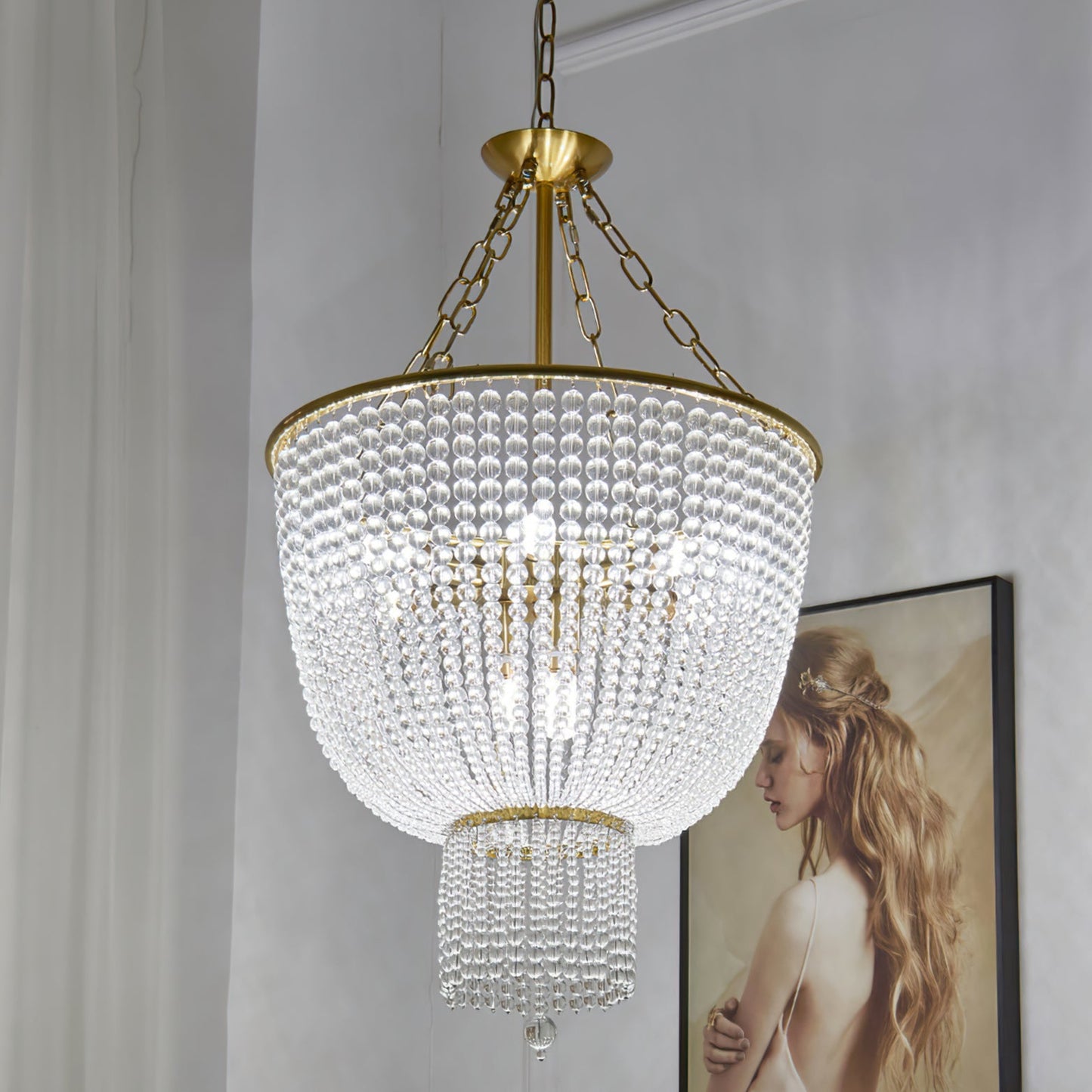 Campana Crystal Chandelier