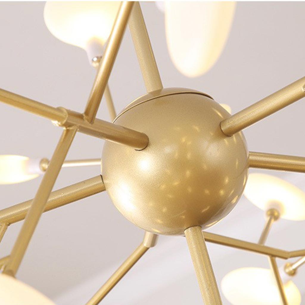 Chandelier Nordic Stunning Firefly Tree Branch, Gold