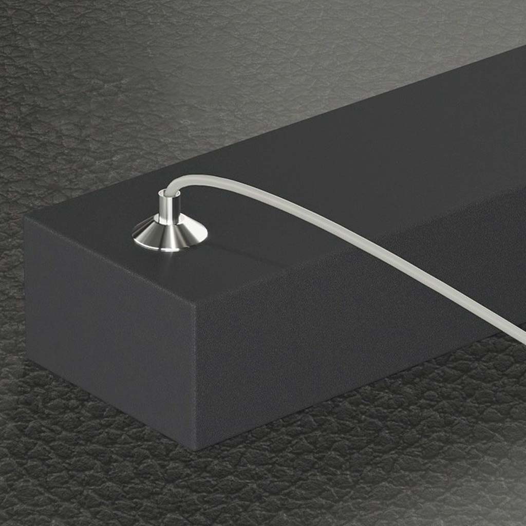 Chandelier Modern Minimalist Geometric Linear LED, Black / White