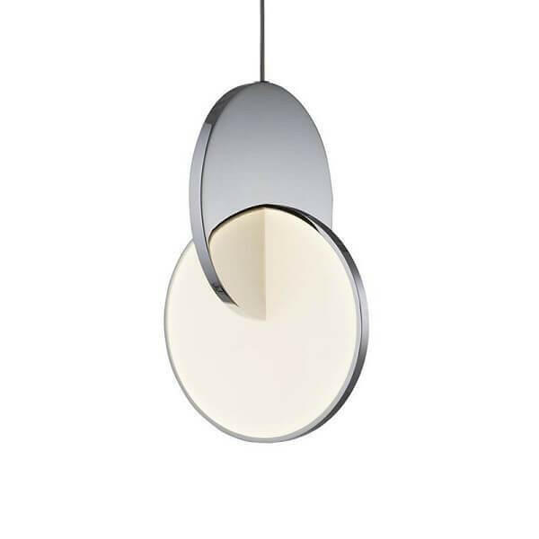 Daileass Modern Merged Circles Pendant Light