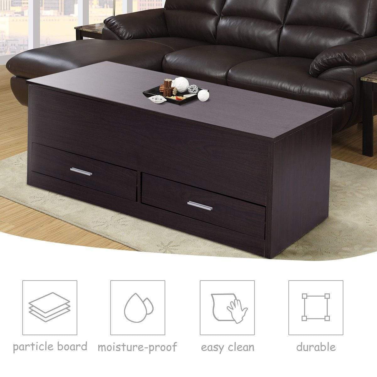 Santiago Coffee Table - Nordic Side - tables