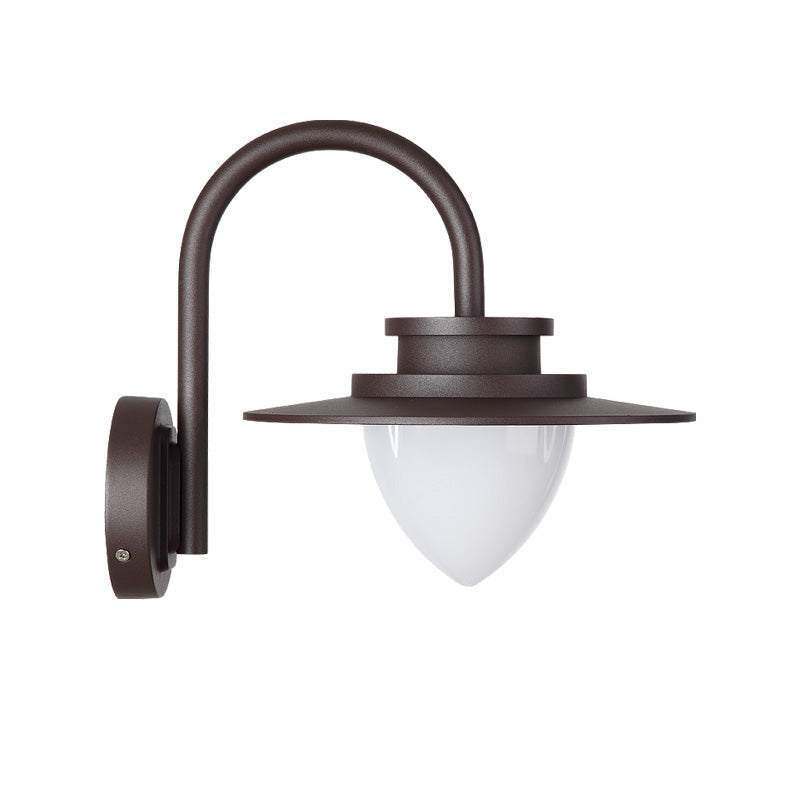 WOMO Gooseneck Outdoor Wall Light-WM9153