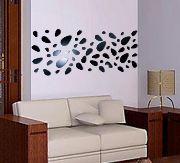 Speculo - 3D Mirror Effect Wall Stickers - Nordic Side - 01-17, bathroom-collection