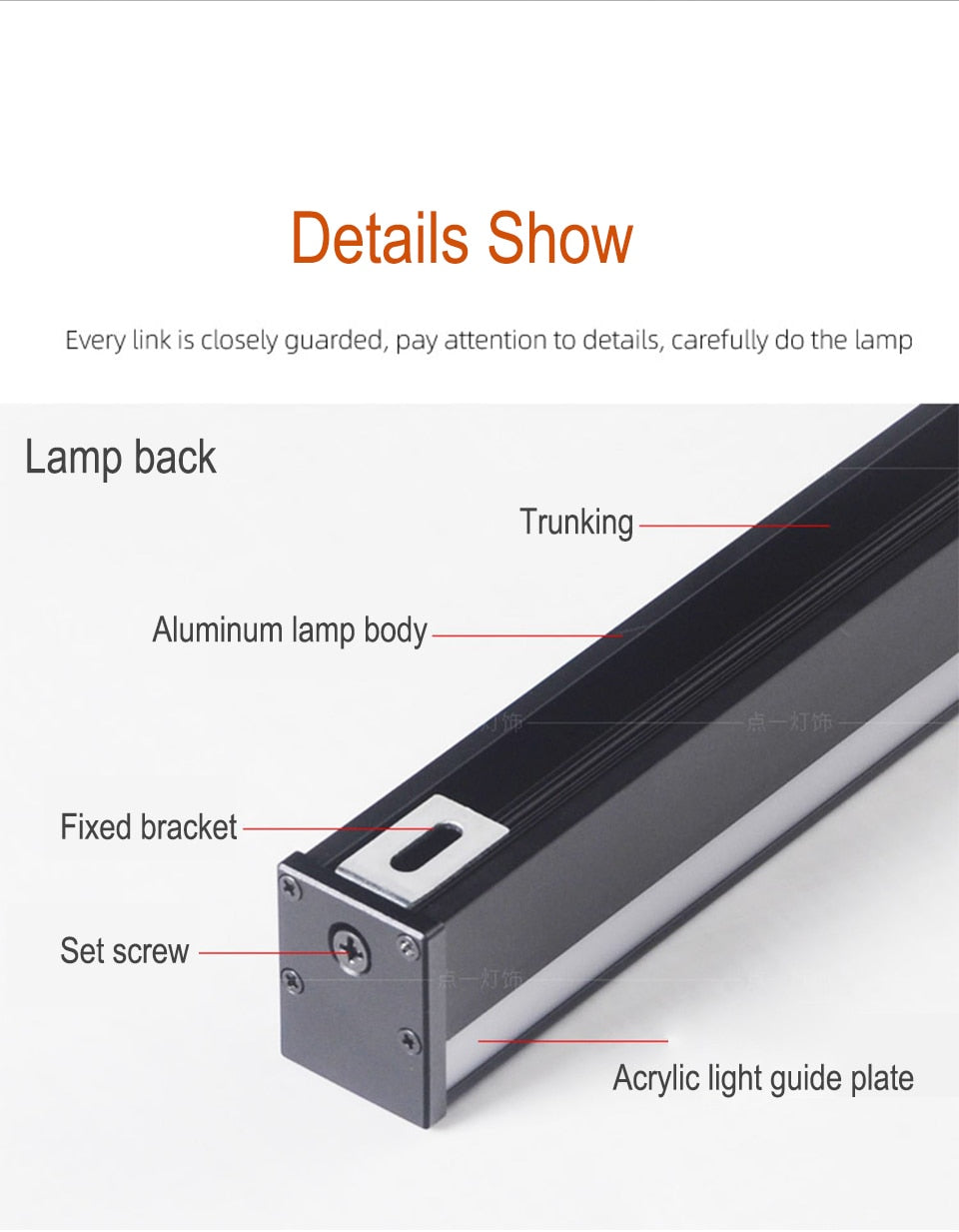 IIS Morane - Nordic Minimalist Long LED Wall light