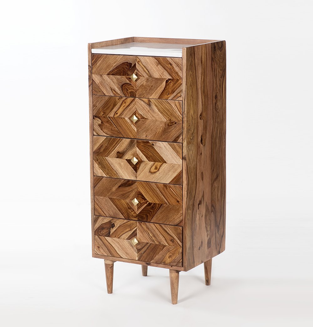 Abha - 5-Drawer Tallboy - Nordic Side - 06-10, feed-cl0-over-80-dollars, feed-cl1-furniture, gfurn, hide-if-international, us-ship