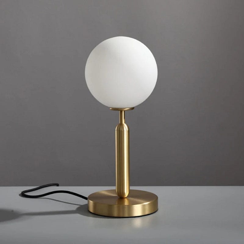 Massimo - Nordic Simple White Glass LED Table Lamp