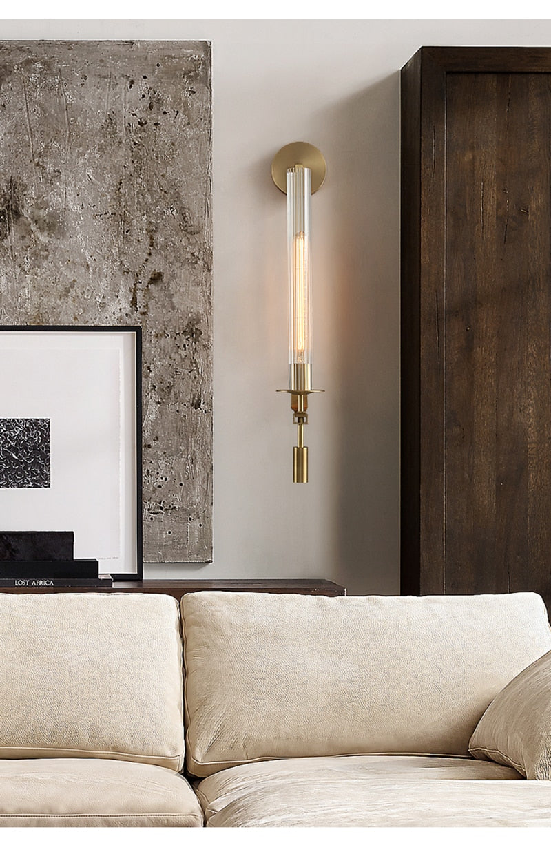 WIN Indoor Post Modern Classical LED Lights Luxury Wall Lamp