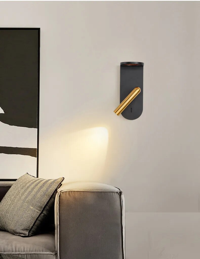 350° Nordic Flame Effect Wall Atmosphere Decorative Wall Lights