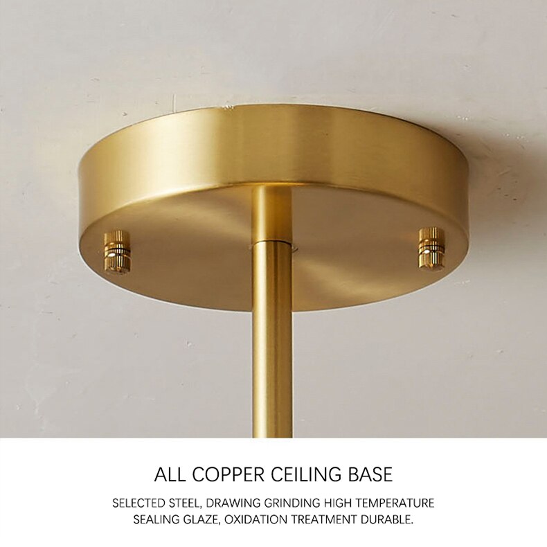 DAR Hafle - Glass Ball Modern LED Pendant Light