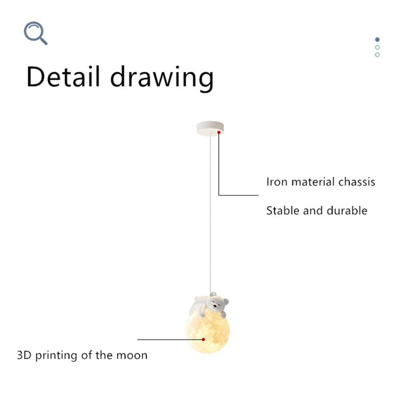 LYF Rabbit/Bear Pendant Light