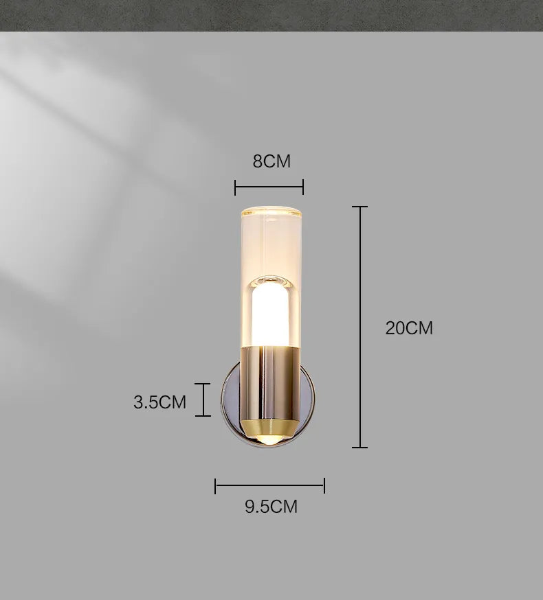 Nordic designer living room background wall decorative light