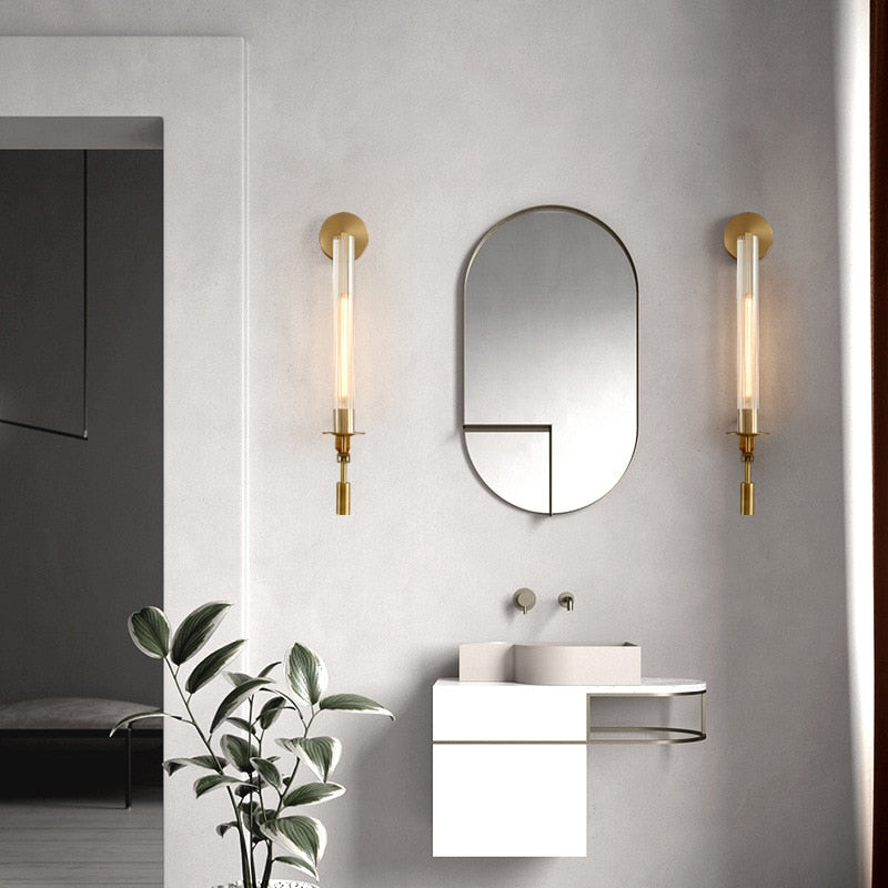 WIN Indoor Post Modern Classical LED Lights Luxury Wall Lamp