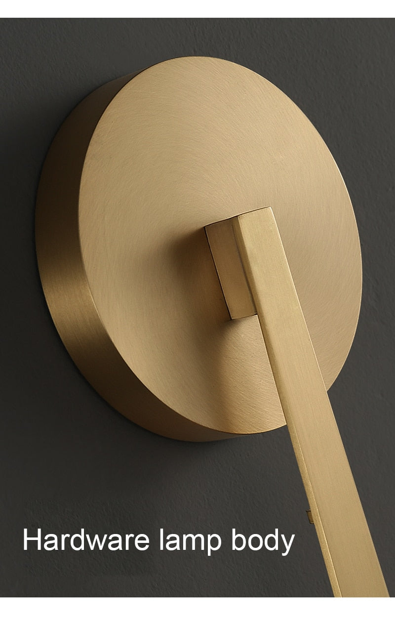 WIN Indoor Post Modern Classical LED Lights Luxury Wall Lamp