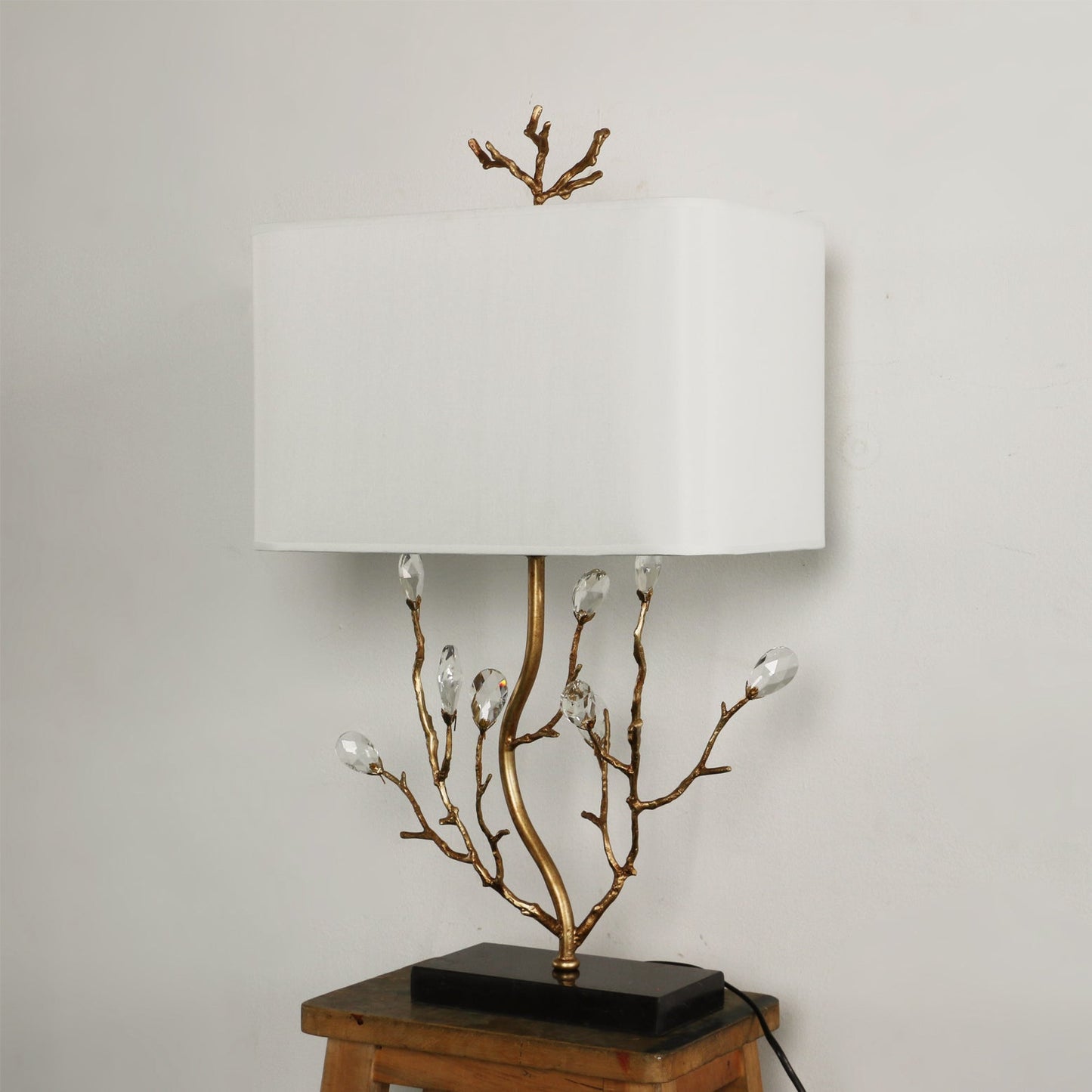 Sylvia Brass Table Lamp