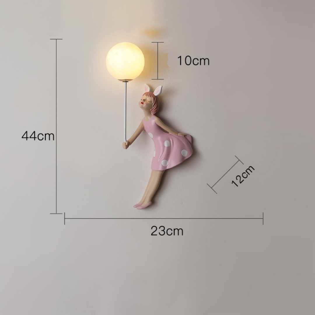 Lotte - Childrens Lighting Fairy Nursery Lamp