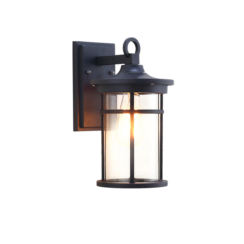 WOMO Cylinder Outdoor Wall Lantern-WM9155