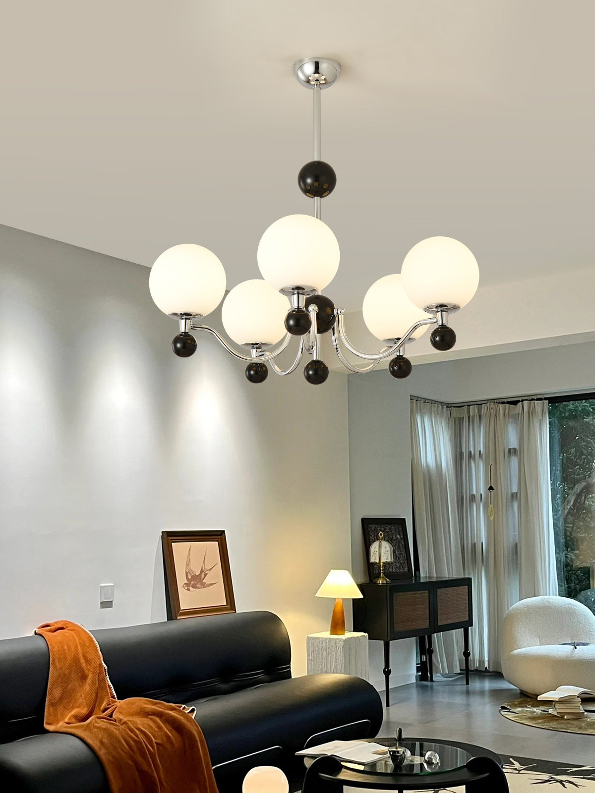 Warriors Chrome Chandelier