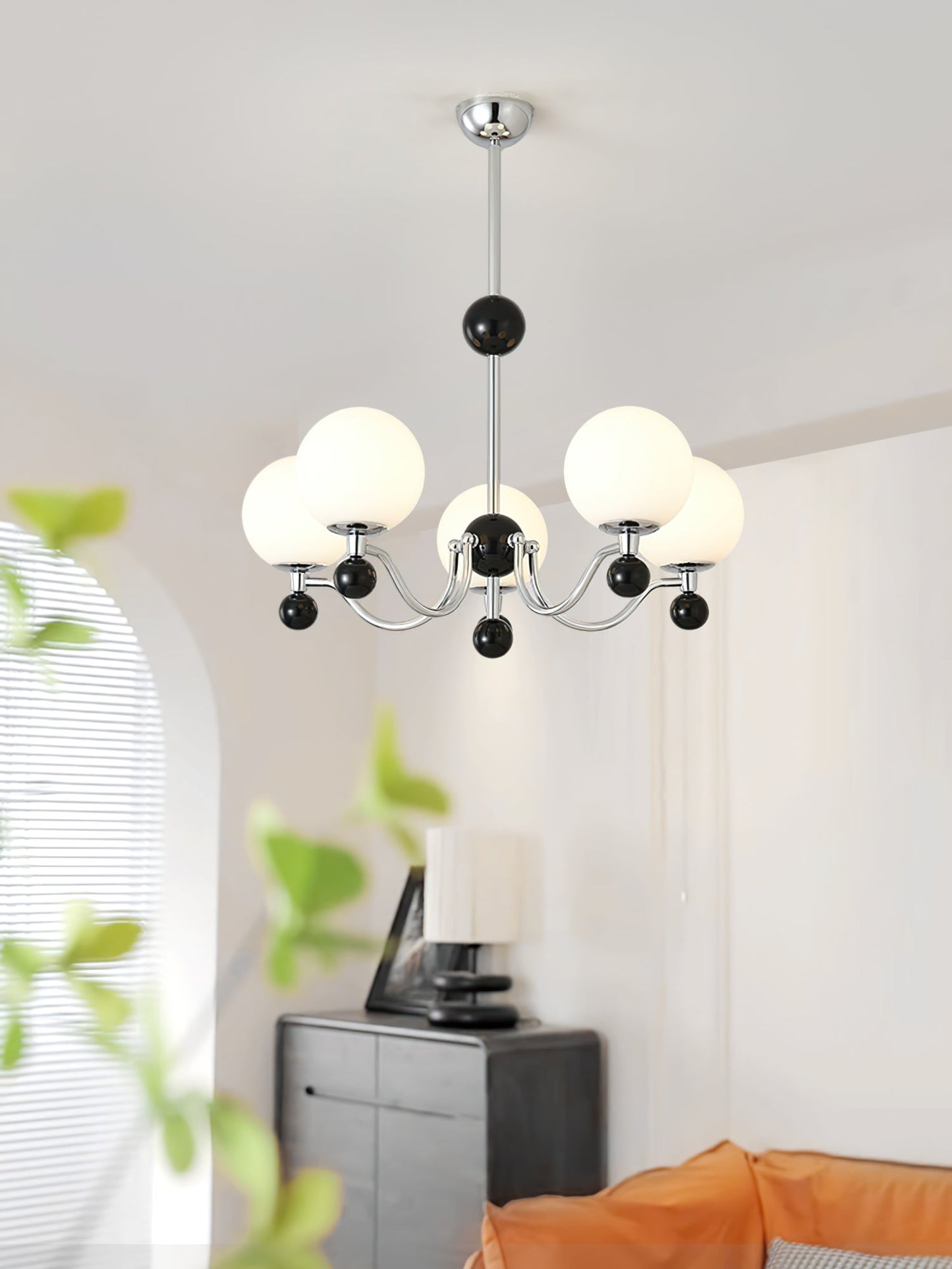 Warriors Chrome Chandelier