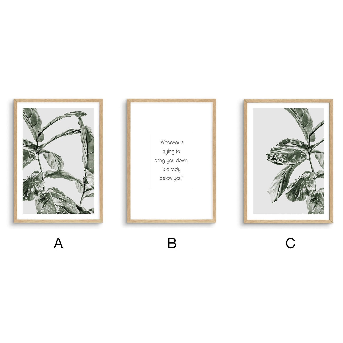 Watercolor Leaves - Nordic Side -