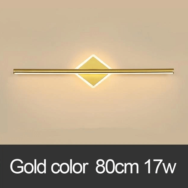 White Gold Bathroom Vanity Mirror Lamp Light