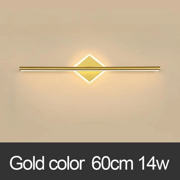 White Gold Bathroom Vanity Mirror Lamp Light